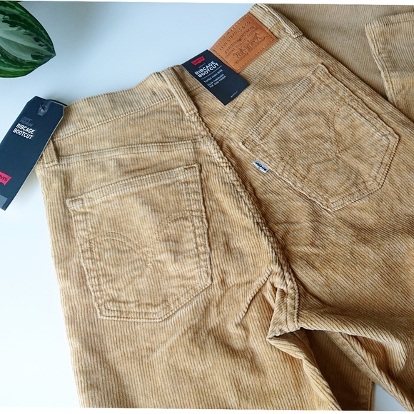 Levi's Premium Ribcage Corduroy Bootcut Jeans NWT - Picture 12 of 14